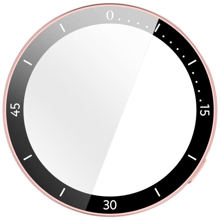 For Huawei Watch GT 6 41mm Scale Style Tempered Glass Film Integrated PC Watch Cover