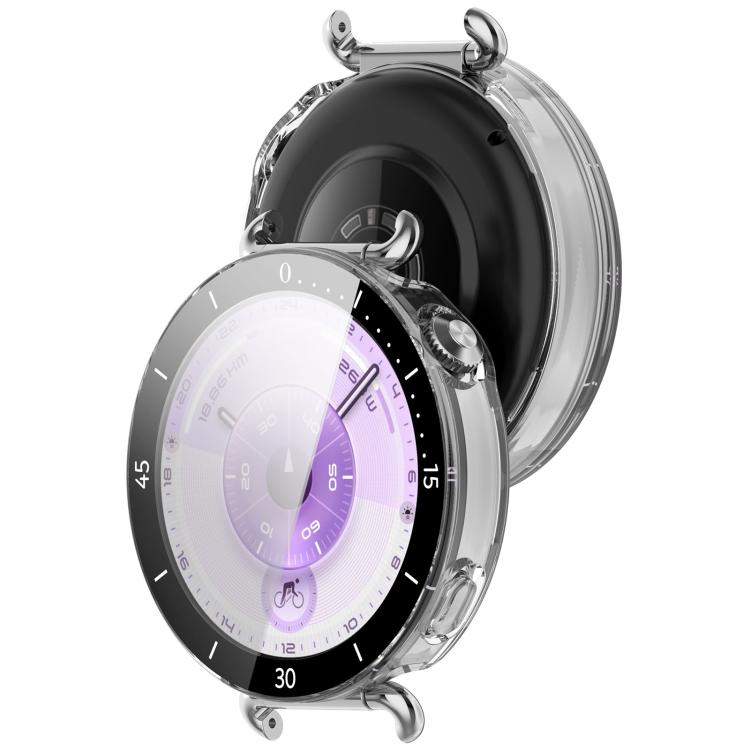 For Huawei Watch GT 6 41mm Scale Style Tempered Glass Film Integrated PC Watch Cover
