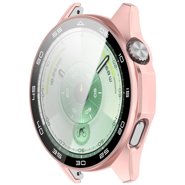 For Huawei Watch GT 6 46mm Scale Style Tempered Glass Film Integrated PC Watch Cover