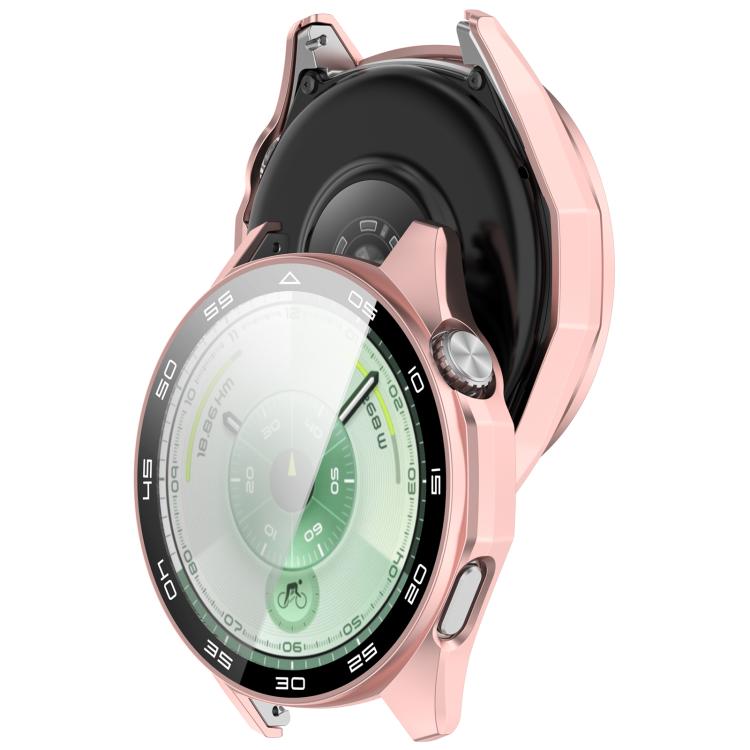 For Huawei Watch GT 6 46mm Scale Style Tempered Glass Film Integrated PC Watch Cover