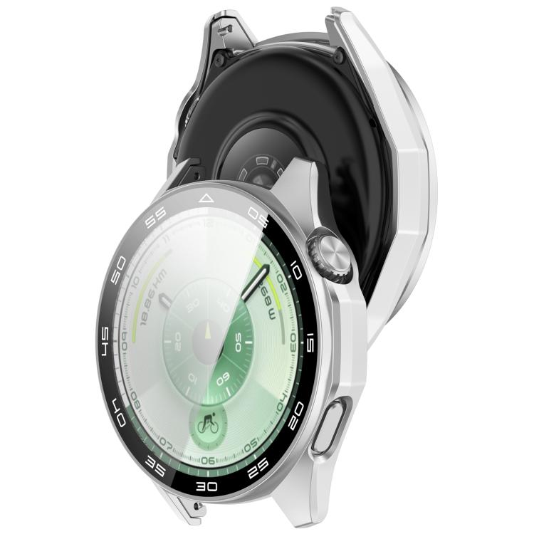 For Huawei Watch GT 6 46mm Scale Style Tempered Glass Film Integrated PC Watch Cover