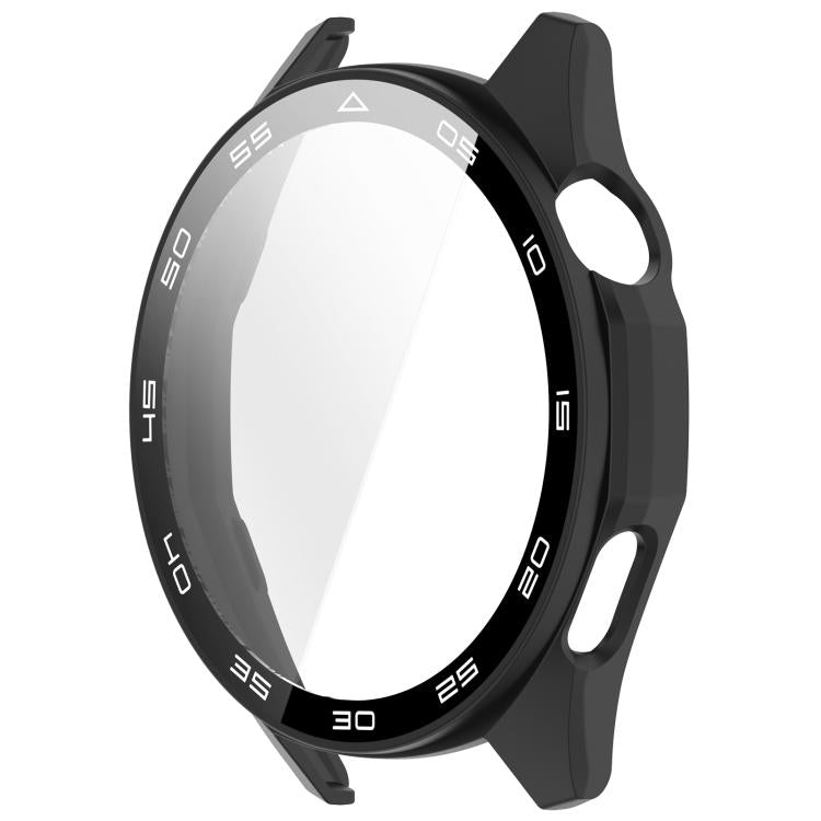 For Huawei Watch GT 6 46mm Scale Style Tempered Glass Film Integrated PC Watch Cover