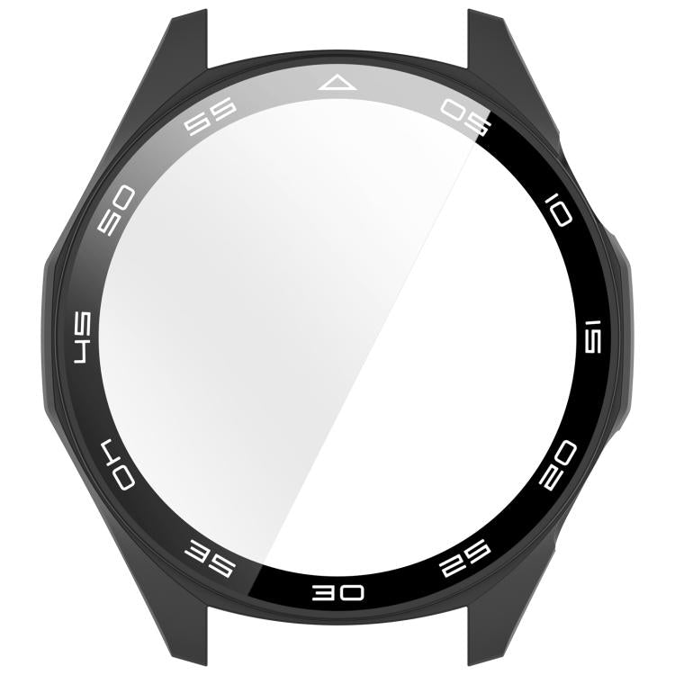 For Huawei Watch GT 6 46mm Scale Style Tempered Glass Film Integrated PC Watch Cover