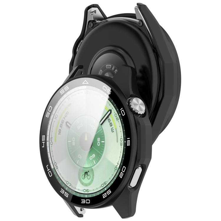 For Huawei Watch GT 6 46mm Scale Style Tempered Glass Film Integrated PC Watch Cover