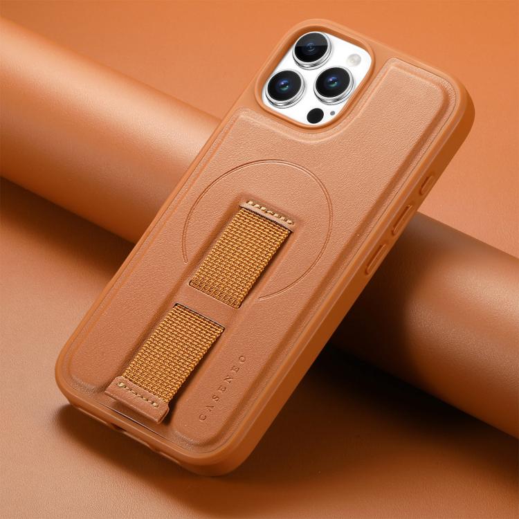 For iPhone 12 Pro Max CaseNeo Finger Grip Wristband MagSafe Back Phone Case