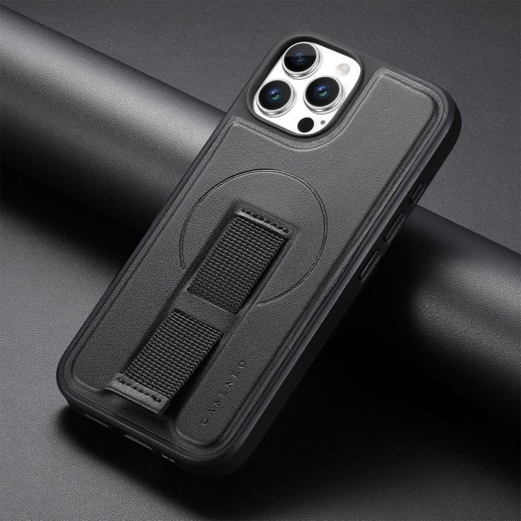 For iPhone 12 Pro Max CaseNeo Finger Grip Wristband MagSafe Back Phone Case