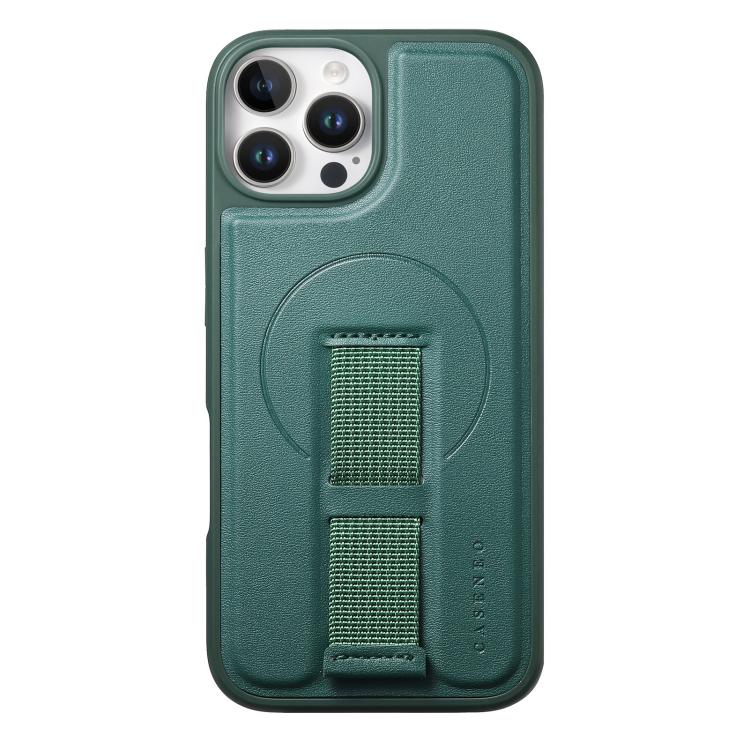 For iPhone 12 Pro Max CaseNeo Finger Grip Wristband MagSafe Back Phone Case