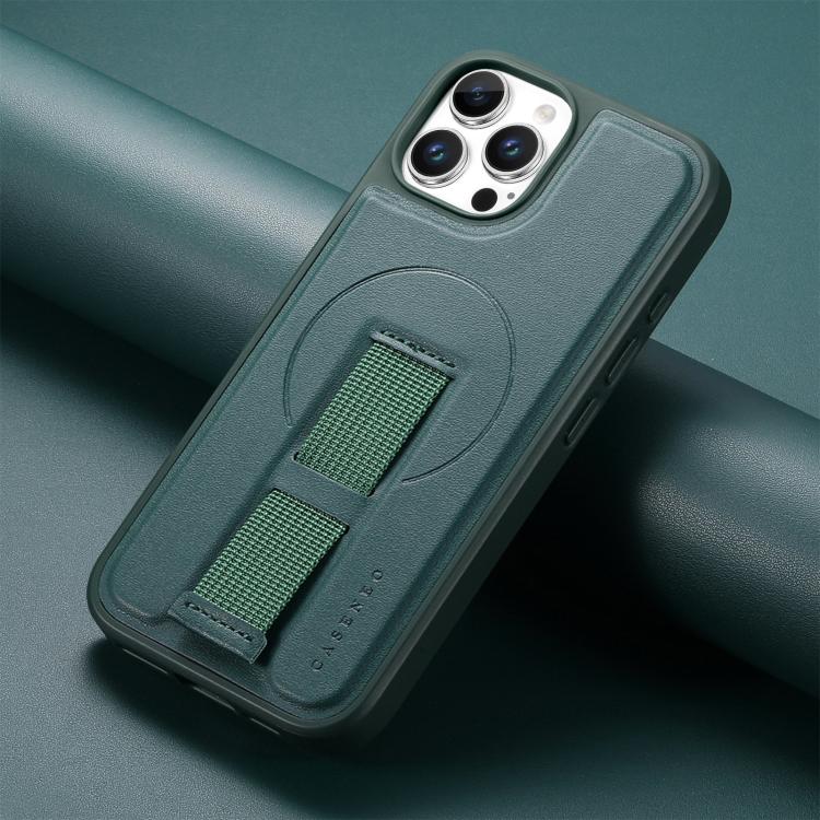 For iPhone 12 Pro Max CaseNeo Finger Grip Wristband MagSafe Back Phone Case