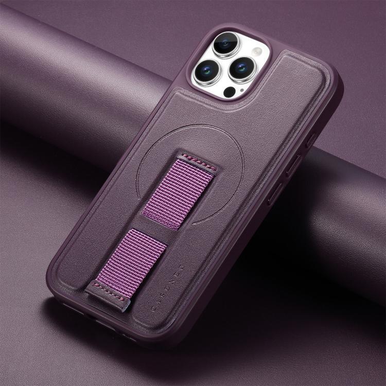 For iPhone 12 Pro Max CaseNeo Finger Grip Wristband MagSafe Back Phone Case