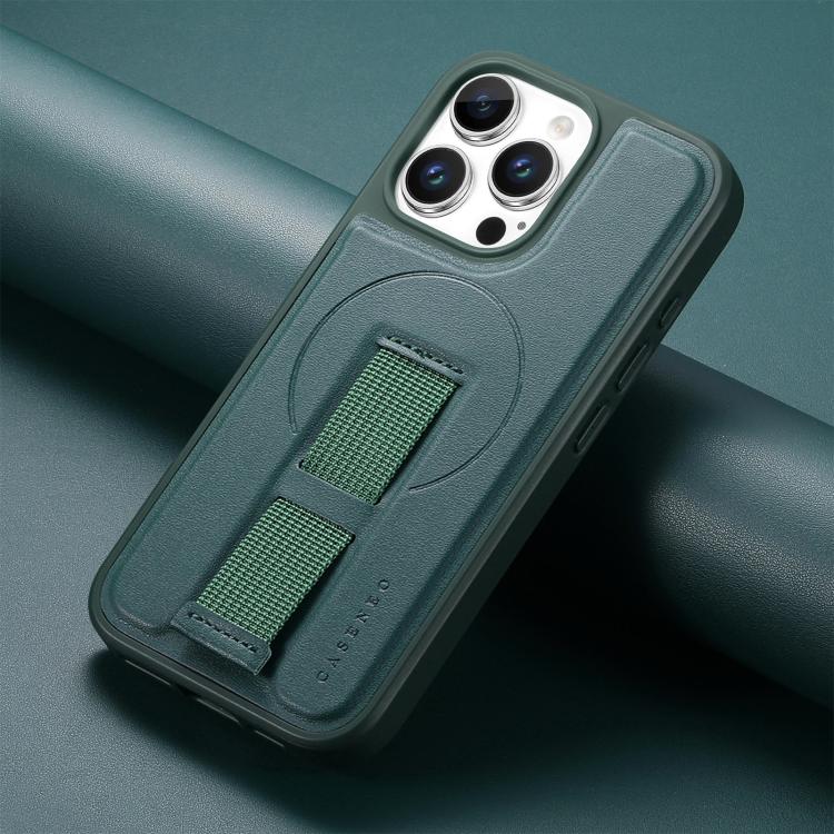 For iPhone 13 Pro Max CaseNeo Finger Grip Wristband MagSafe Back Phone Case
