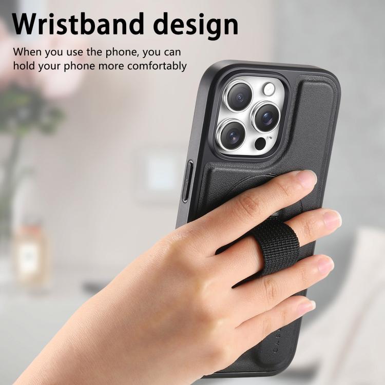 For iPhone 14 Pro CaseNeo Finger Grip Wristband MagSafe Back Phone Case