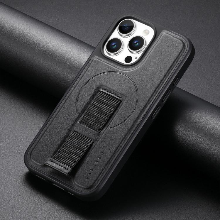 For iPhone 14 Pro CaseNeo Finger Grip Wristband MagSafe Back Phone Case