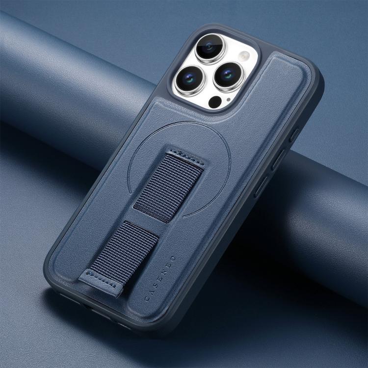 For iPhone 14 Pro Max CaseNeo Finger Grip Wristband MagSafe Back Phone Case
