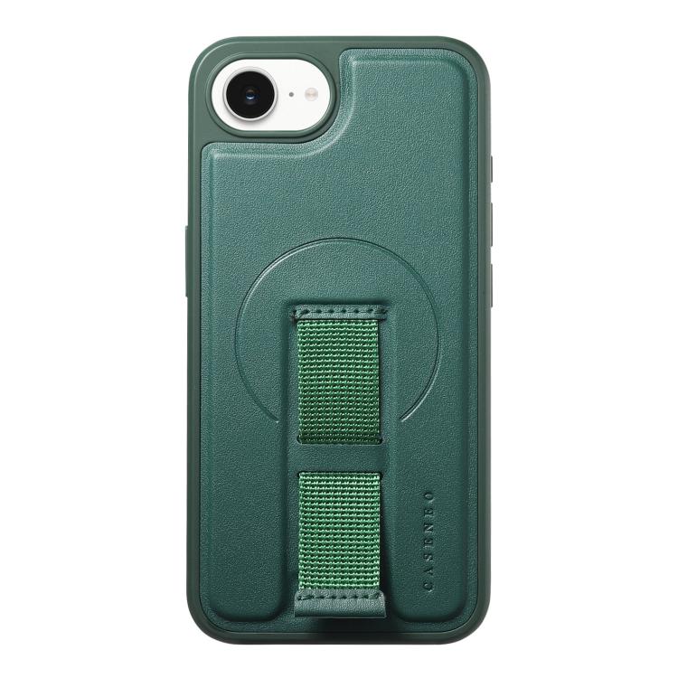 For iPhone 17e / 16e CaseNeo Finger Grip Wristband MagSafe Back Phone Case