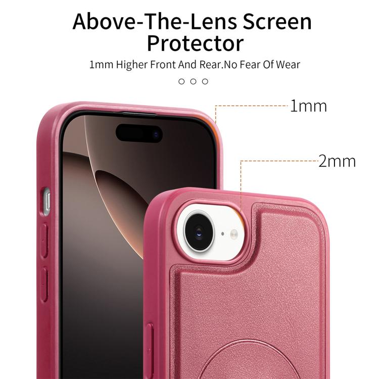 For iPhone 17e / 16e CaseNeo Finger Grip Wristband MagSafe Back Phone Case