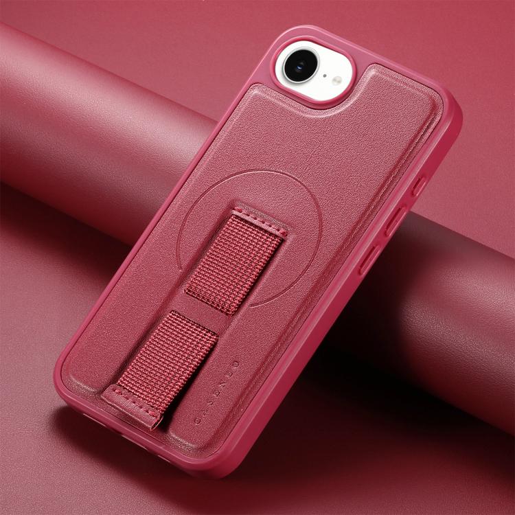 For iPhone 17e / 16e CaseNeo Finger Grip Wristband MagSafe Back Phone Case