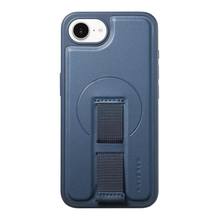 For iPhone 17e / 16e CaseNeo Finger Grip Wristband MagSafe Back Phone Case