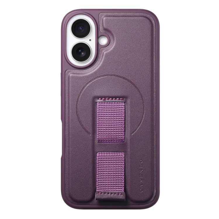 For iPhone 17 CaseNeo Finger Grip Wristband MagSafe Back Phone Case
