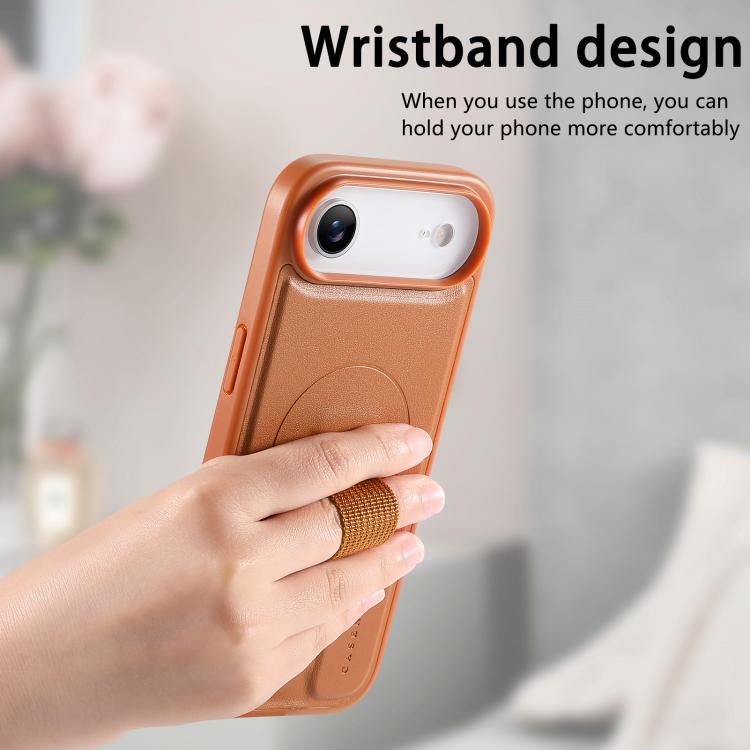 For iPhone Air CaseNeo Finger Grip Wristband MagSafe Back Phone Case