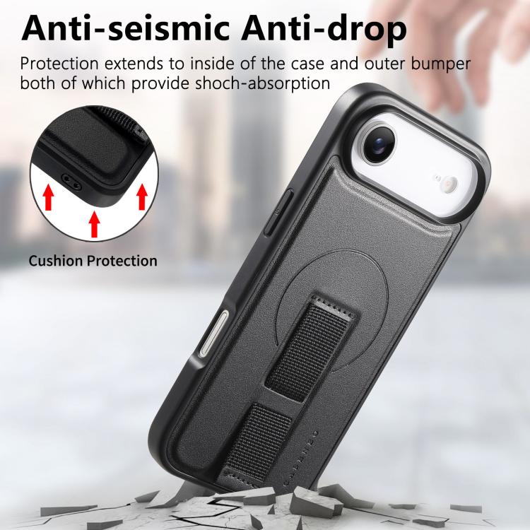 For iPhone Air CaseNeo Finger Grip Wristband MagSafe Back Phone Case