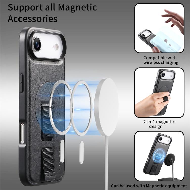 For iPhone Air CaseNeo Finger Grip Wristband MagSafe Back Phone Case