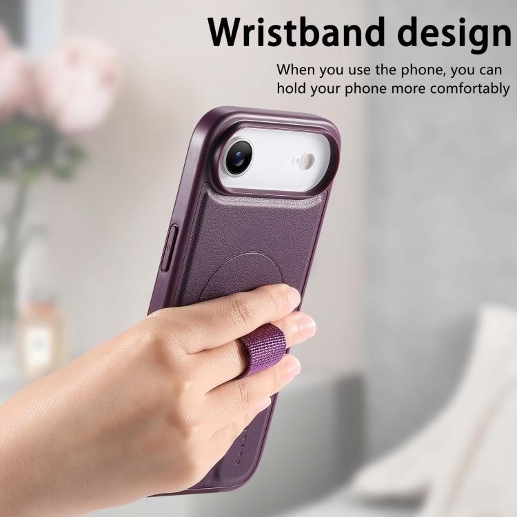 For iPhone Air CaseNeo Finger Grip Wristband MagSafe Back Phone Case