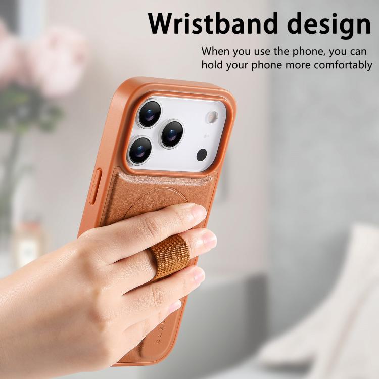 For iPhone 17 Pro Max CaseNeo Finger Grip Wristband MagSafe Back Phone Case