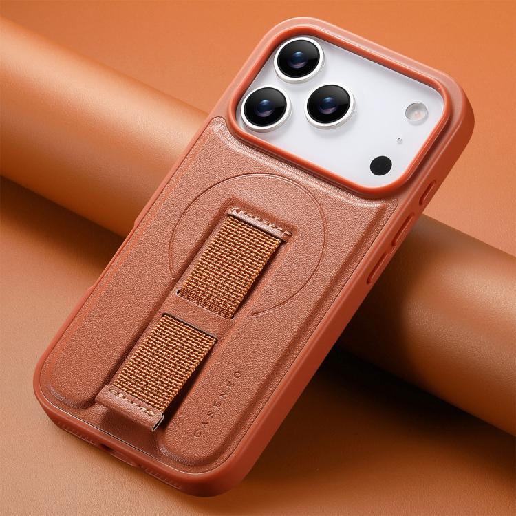 For iPhone 17 Pro Max CaseNeo Finger Grip Wristband MagSafe Back Phone Case