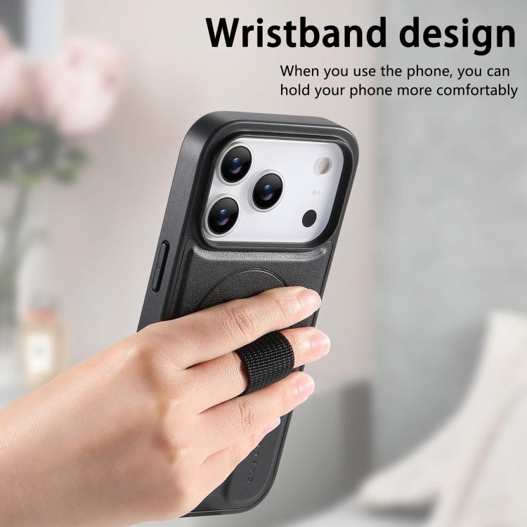 For iPhone 17 Pro Max CaseNeo Finger Grip Wristband MagSafe Back Phone Case