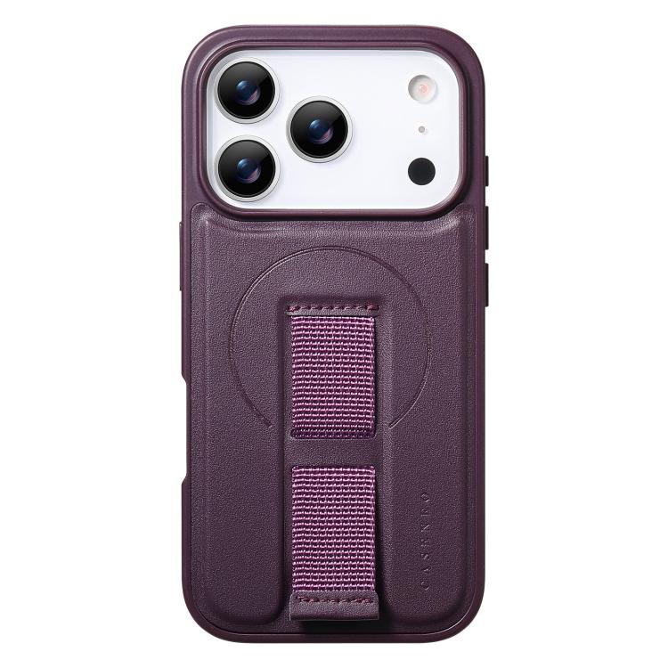 For iPhone 17 Pro Max CaseNeo Finger Grip Wristband MagSafe Back Phone Case