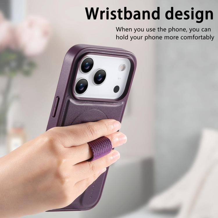 For iPhone 17 Pro Max CaseNeo Finger Grip Wristband MagSafe Back Phone Case