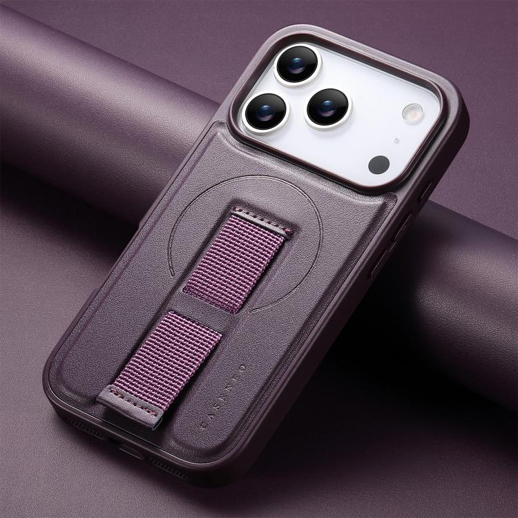 For iPhone 17 Pro Max CaseNeo Finger Grip Wristband MagSafe Back Phone Case