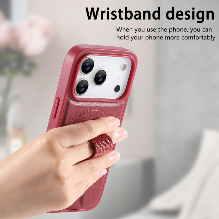 For iPhone 17 Pro Max CaseNeo Finger Grip Wristband MagSafe Back Phone Case