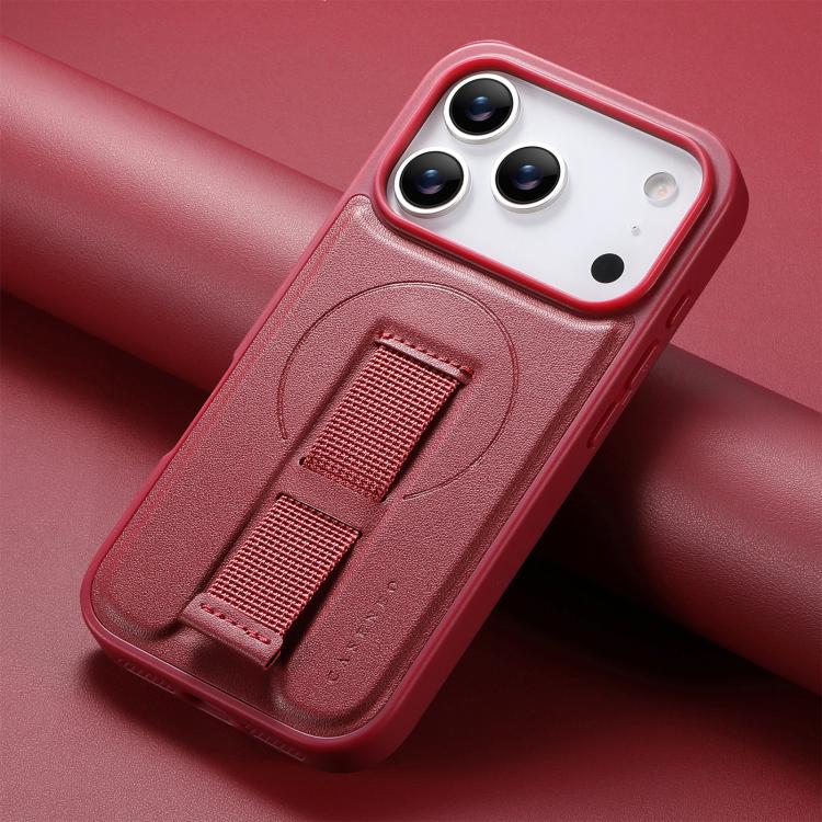 For iPhone 17 Pro Max CaseNeo Finger Grip Wristband MagSafe Back Phone Case