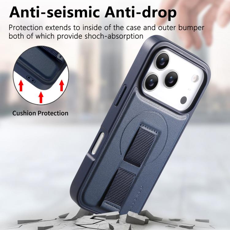 For iPhone 17 Pro Max CaseNeo Finger Grip Wristband MagSafe Back Phone Case