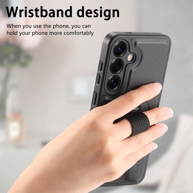 For Samsung Galaxy S24 / S25 5G CaseNeo Finger Grip Strap MagSafe Back Phone Case