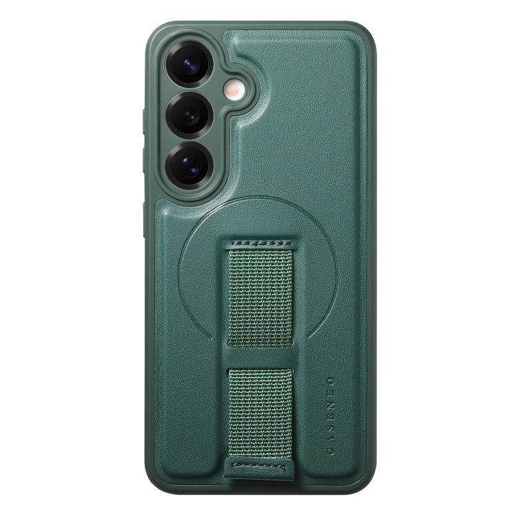 For Samsung Galaxy S24 / S25 5G CaseNeo Finger Grip Strap MagSafe Back Phone Case