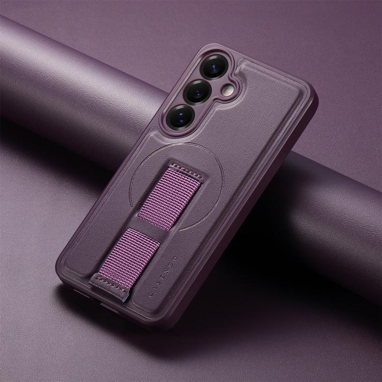 For Samsung Galaxy S24 / S25 5G CaseNeo Finger Grip Strap MagSafe Back Phone Case