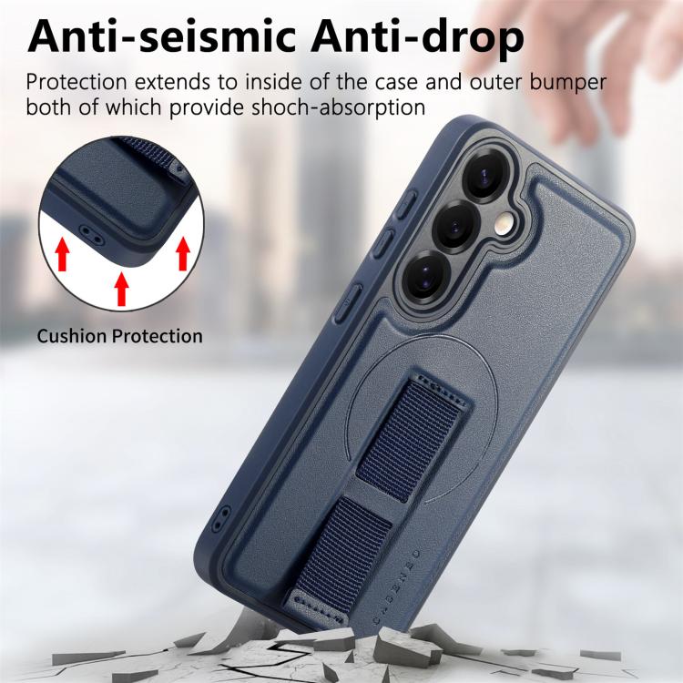 For Samsung Galaxy S24 / S25 5G CaseNeo Finger Grip Strap MagSafe Back Phone Case