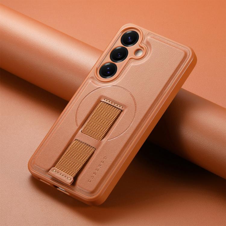 For Samsung Galaxy S24+ / S25+ 5G CaseNeo Finger Grip Strap MagSafe Back Phone Case