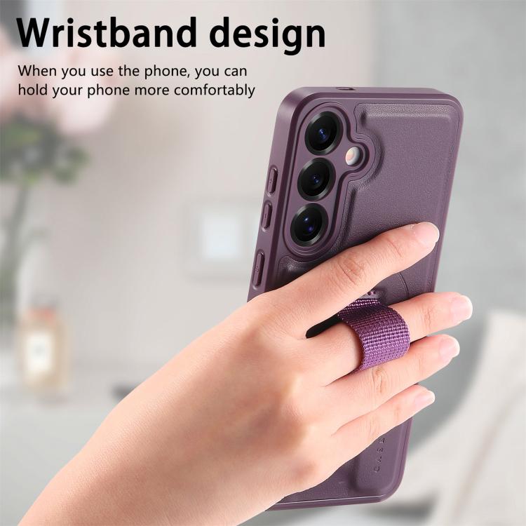 For Samsung Galaxy S24+ / S25+ 5G CaseNeo Finger Grip Strap MagSafe Back Phone Case