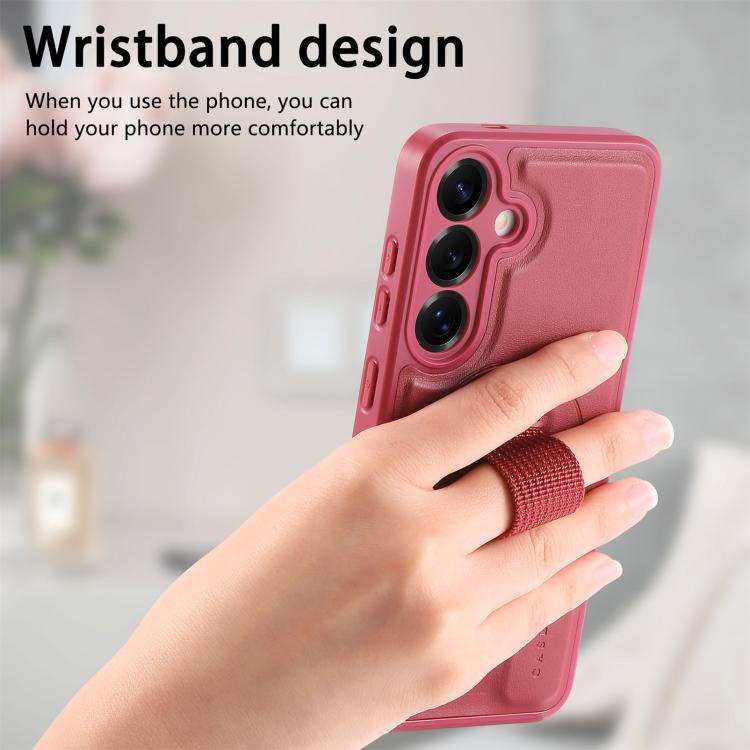 For Samsung Galaxy S24+ / S25+ 5G CaseNeo Finger Grip Strap MagSafe Back Phone Case