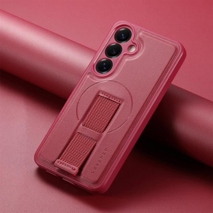 For Samsung Galaxy S24+ / S25+ 5G CaseNeo Finger Grip Strap MagSafe Back Phone Case