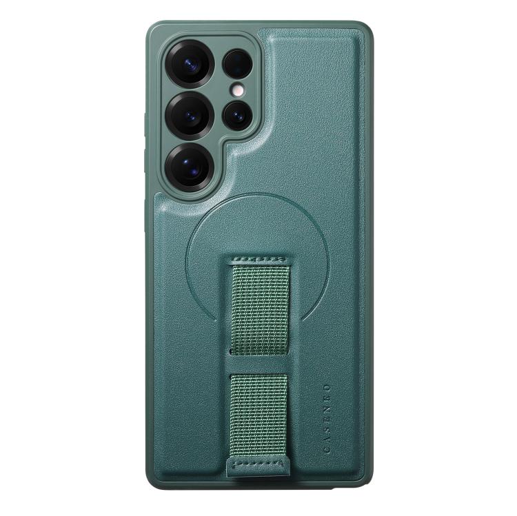 For Samsung Galaxy S25 Ultra 5G CaseNeo Finger Grip Strap MagSafe Back Phone Case