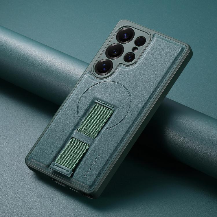 For Samsung Galaxy S25 Ultra 5G CaseNeo Finger Grip Strap MagSafe Back Phone Case