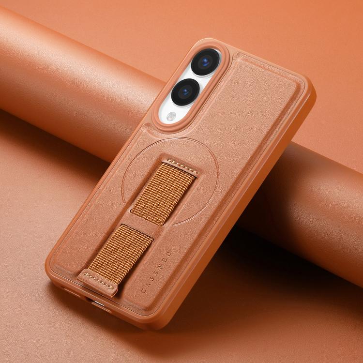 For Samsung Galaxy S25 Edge 5G CaseNeo Finger Grip Strap MagSafe Back Phone Case