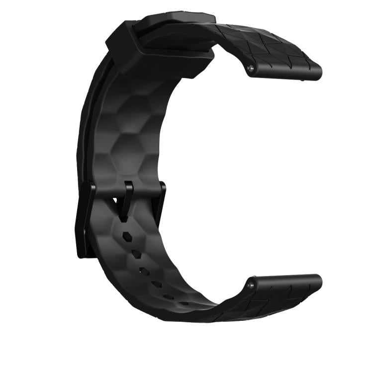 For Amazfit T-Rex 3 Pro 48mm Football Texture Solid Color Silicone Watch Band
