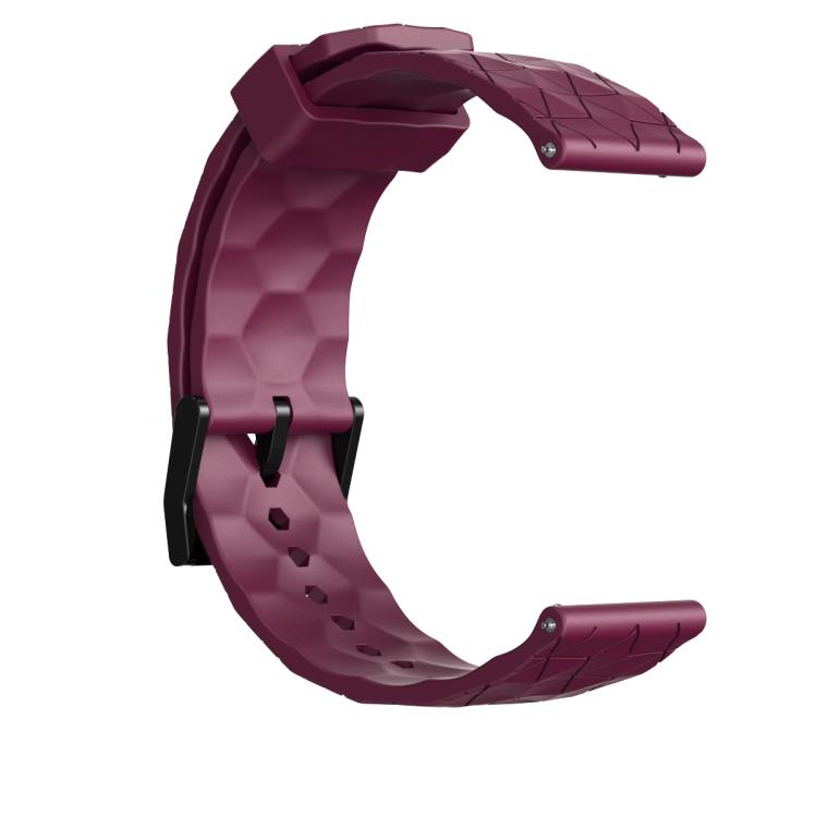 For Amazfit T-Rex 3 Pro 48mm Football Texture Solid Color Silicone Watch Band