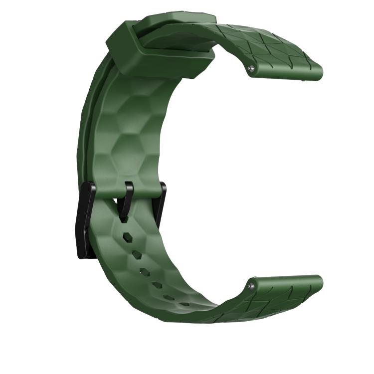 For Amazfit T-Rex 3 Pro 48mm Football Texture Solid Color Silicone Watch Band