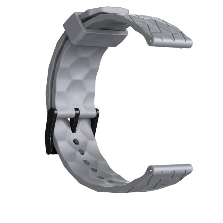For Amazfit T-Rex 3 Pro 48mm Football Texture Solid Color Silicone Watch Band